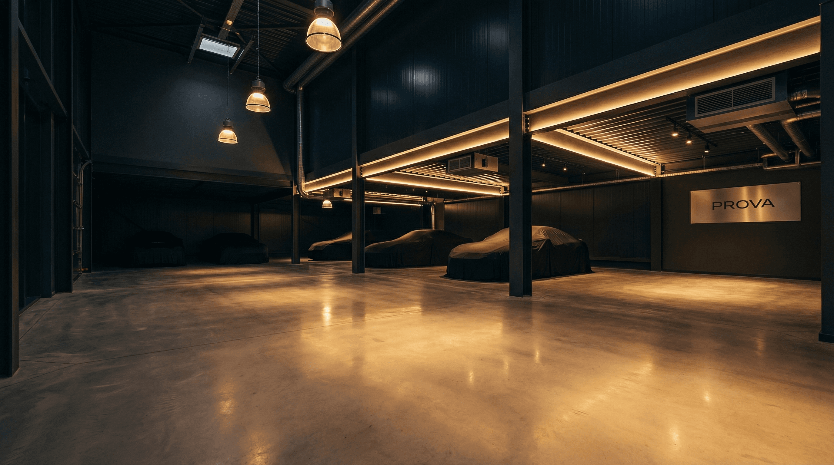 Luxury car storage facility